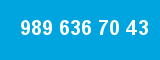 989 636 70 43